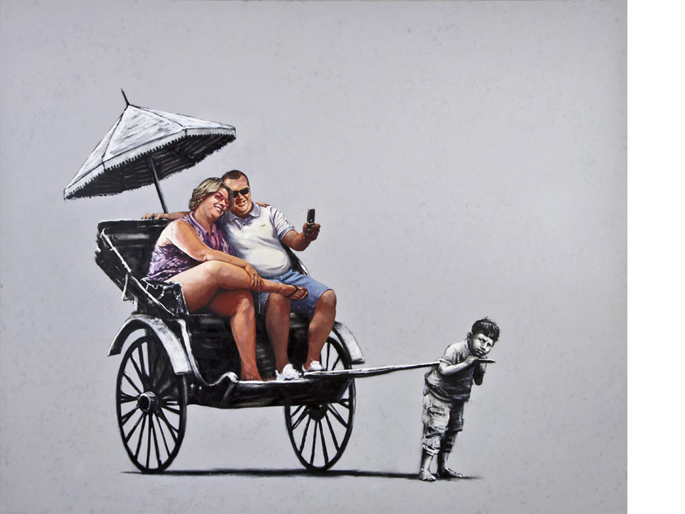 Banksy, Rickshaw