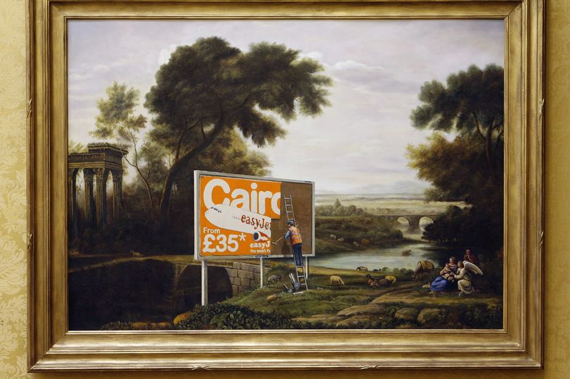 Banksy, Flight To Egypt