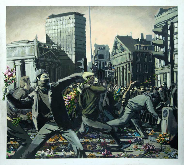 Banksy, Flower Power