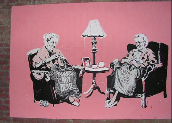 Banksy, Grannies