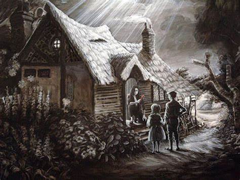 Banksy, Hansel and Gretel Meet Michael Jackson
