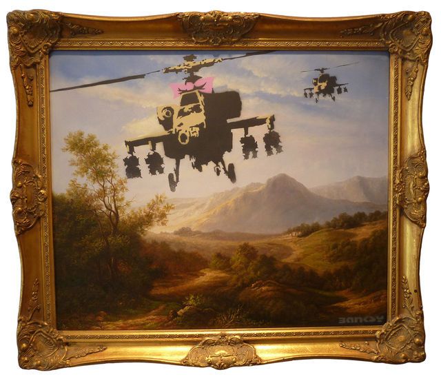 Banksy, Happy Choppers