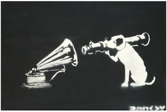 Banksy, HMV Dog