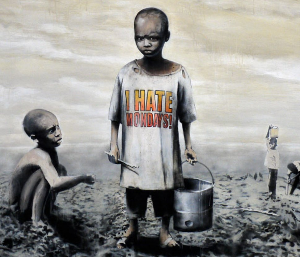 Banksy, I Hate Mondays