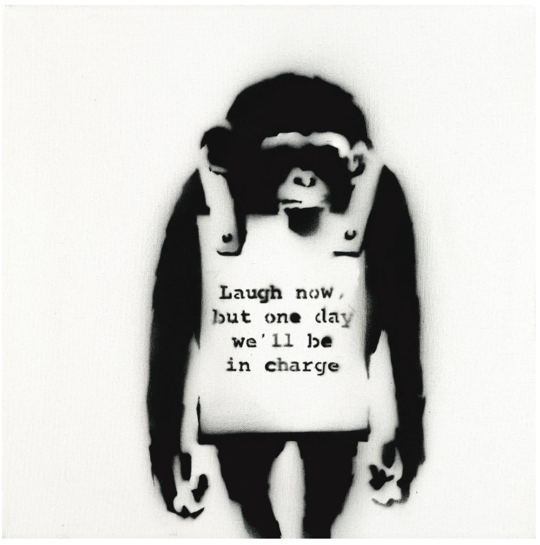 Banksy, Laugh Now (LA version)