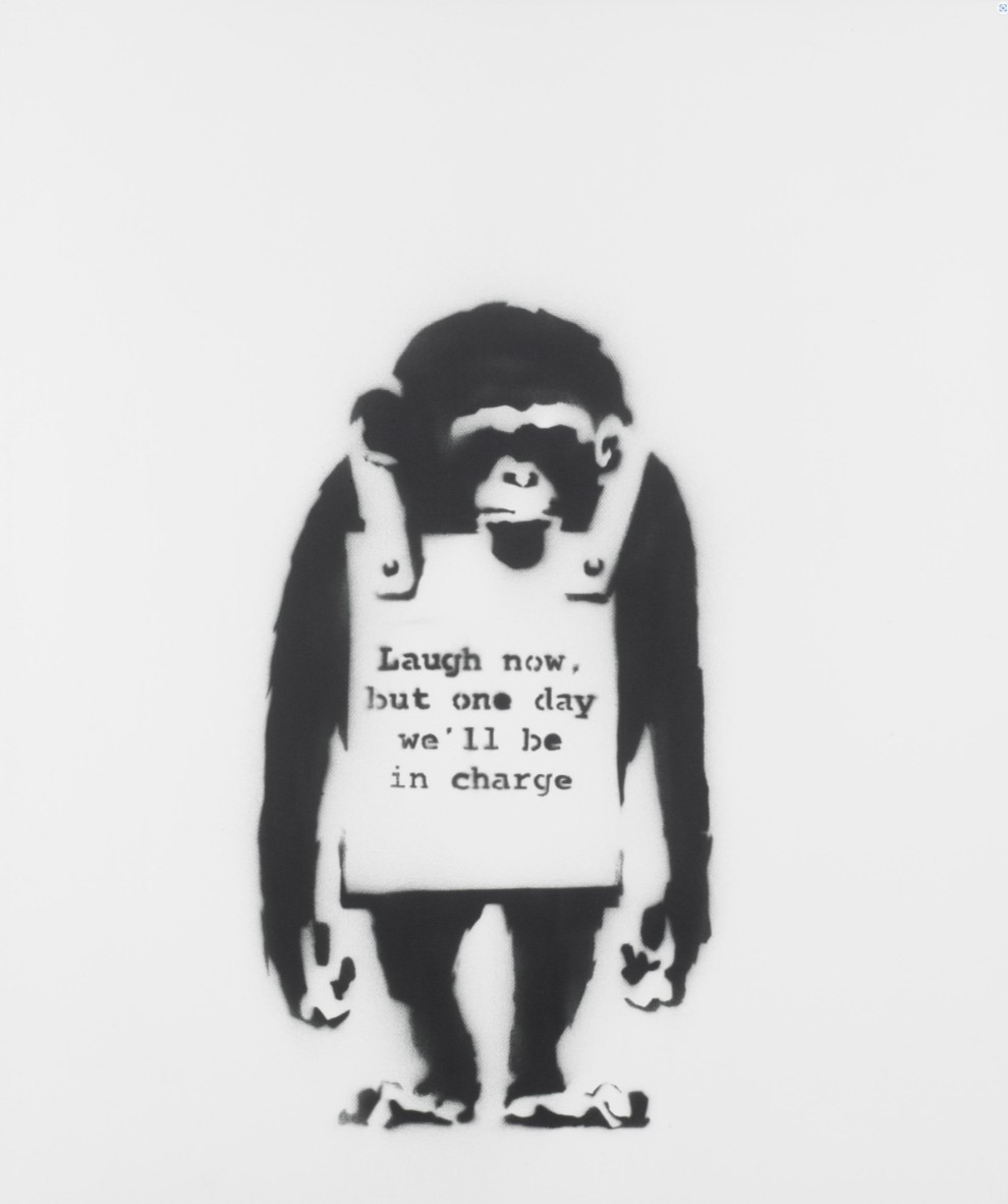 Banksy, Laugh Now