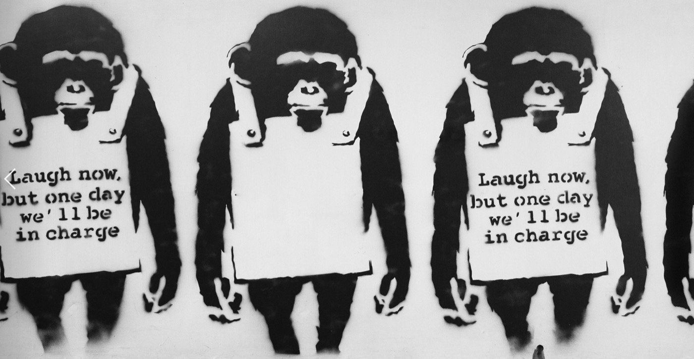 Banksy, Laugh Now