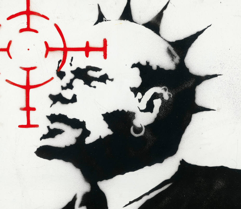Banksy, Lenin in Sight