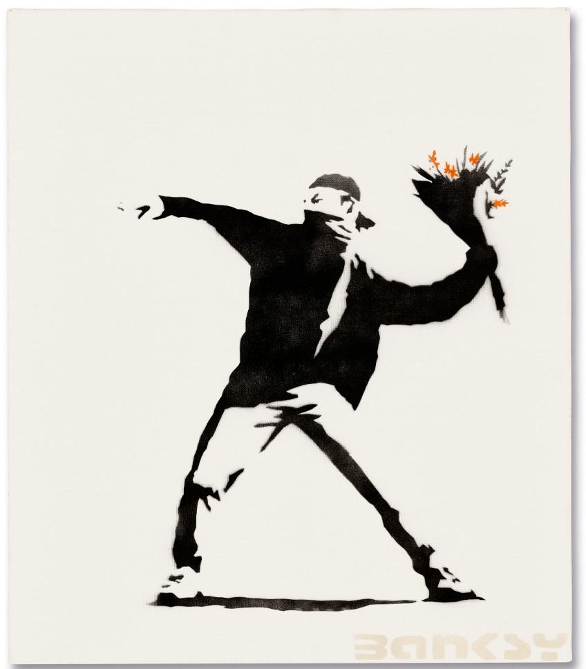 Banksy, Love Is In The Air