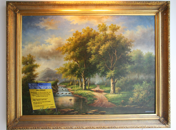 Banksy, Modified Oil Painting #7