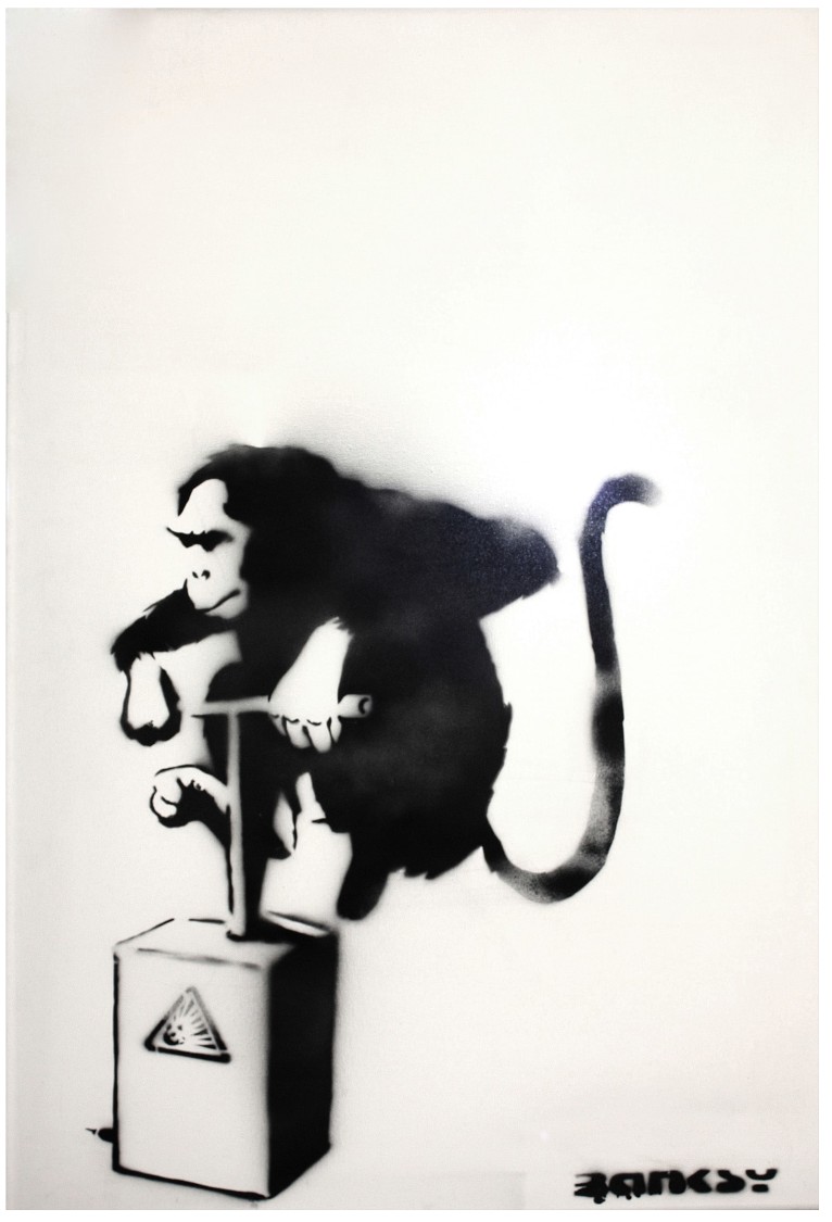 Banksy, Monkey Detonator