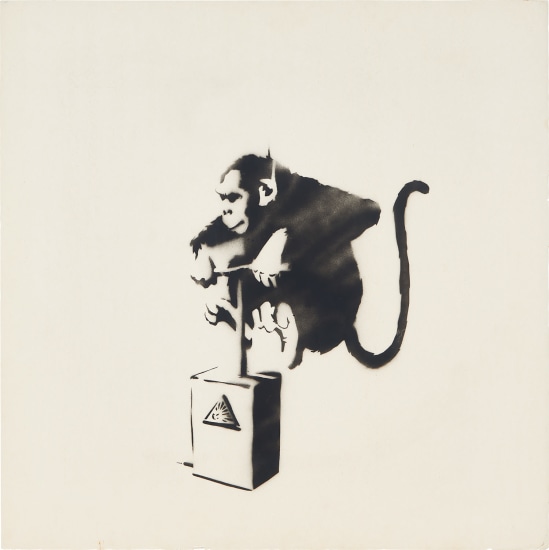 Banksy, Monkey Detonator