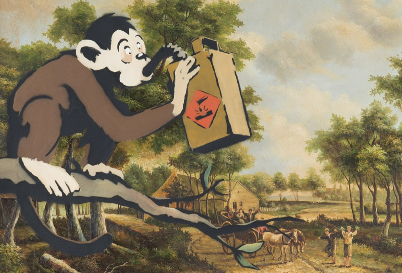 Banksy, Monkey Poison