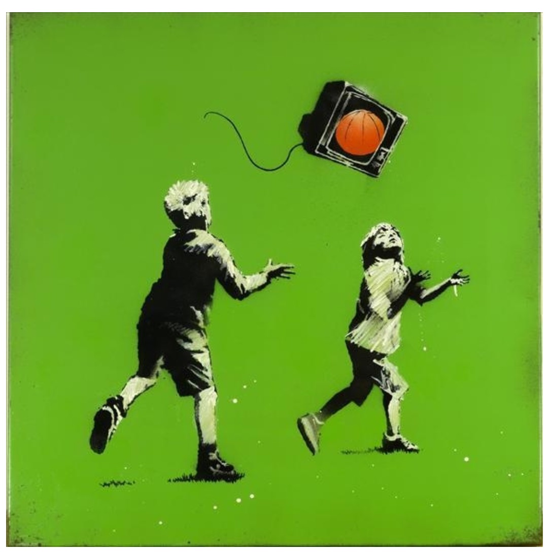Banksy, No Ball Games