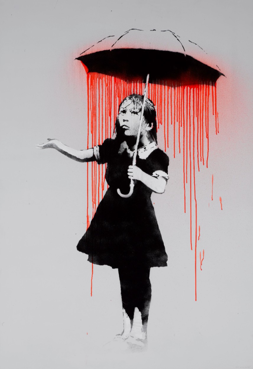 Banksy, Nola (Red)