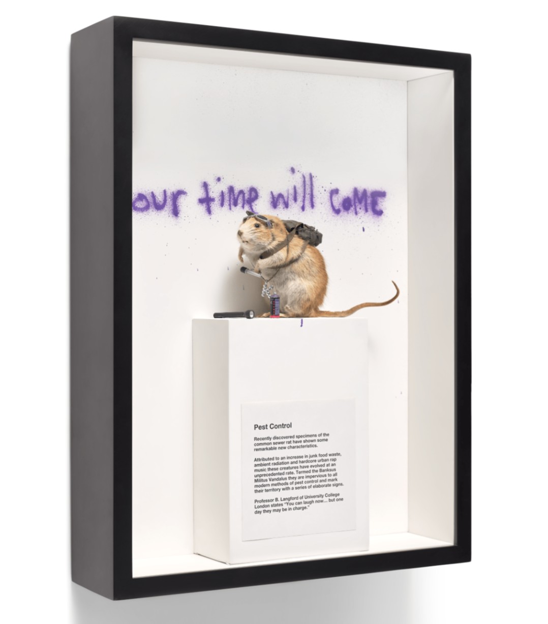 Banksy, Pest Control – Banksus Militus Vandalus