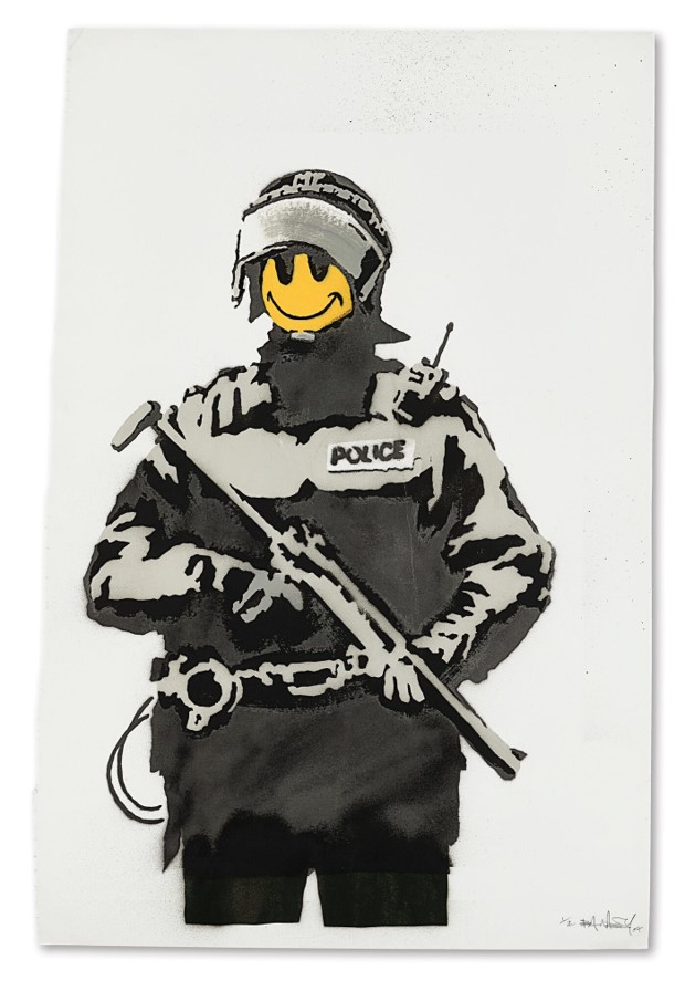 Banksy, Riot Cop