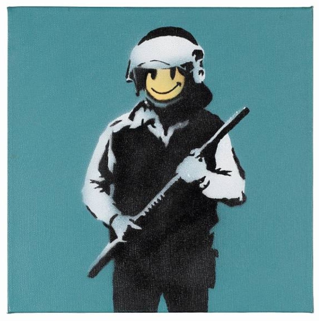 Banksy, Riot Copper