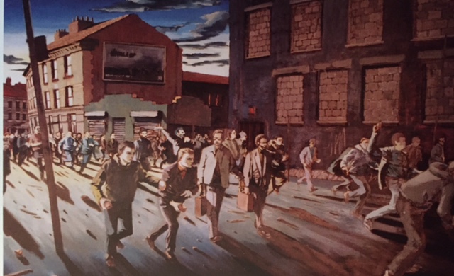 Banksy, Riot on the Move