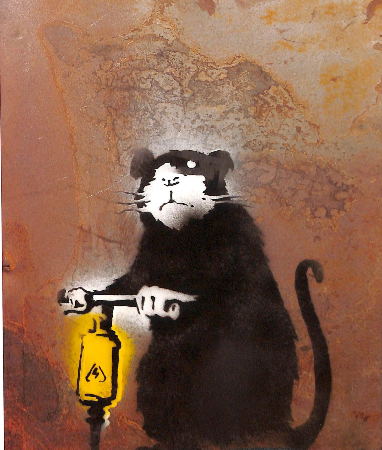 Banksy, Roadwork Rat