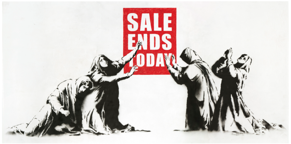 Banksy, Sale Ends Today