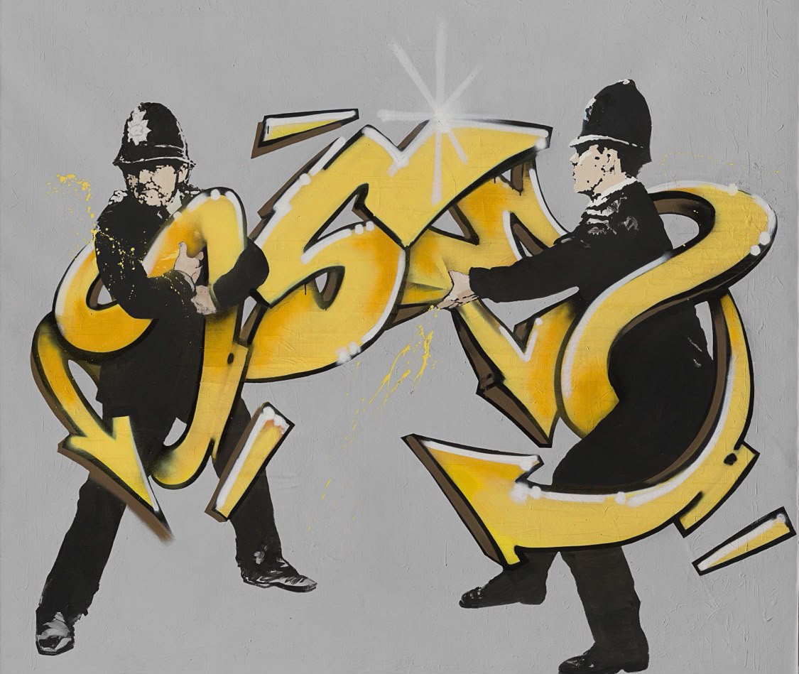 Banksy, Scene Struggle