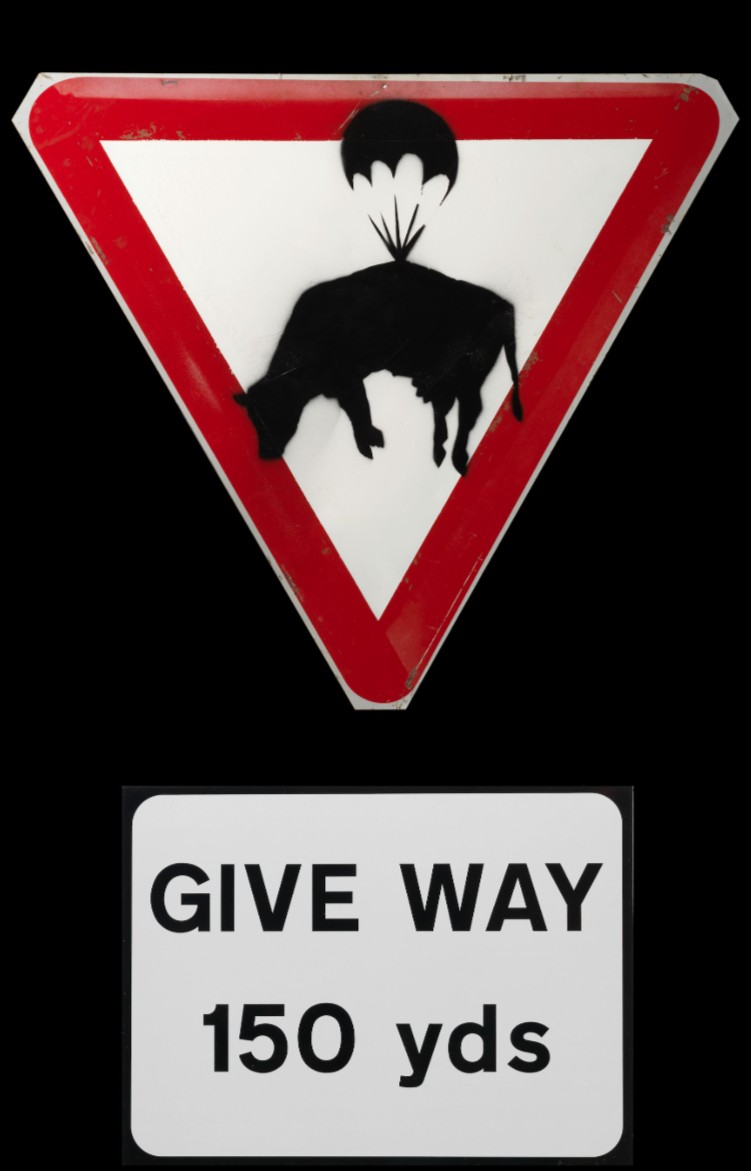 Banksy, Slow Down (in 2 parts)