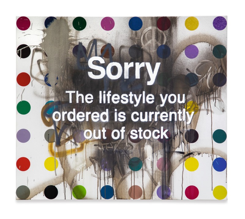 Banksy, Sorry The Lifestyle You Ordered Is Currently Out of Stock