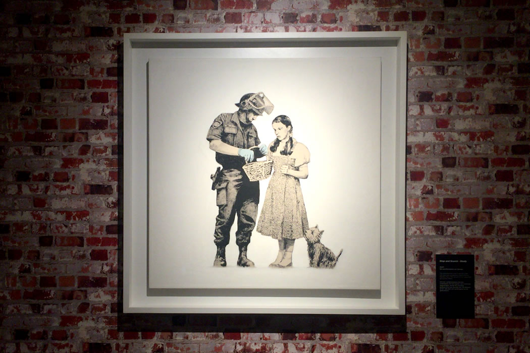 Banksy, Stop and Search