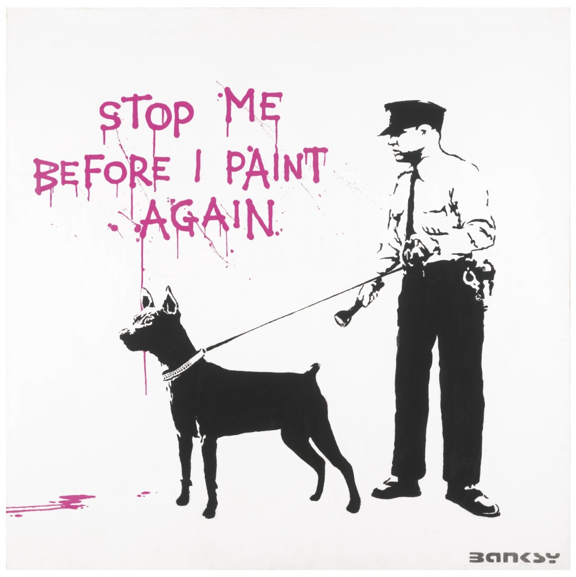 Banksy, Stop Me Before I Paint Again