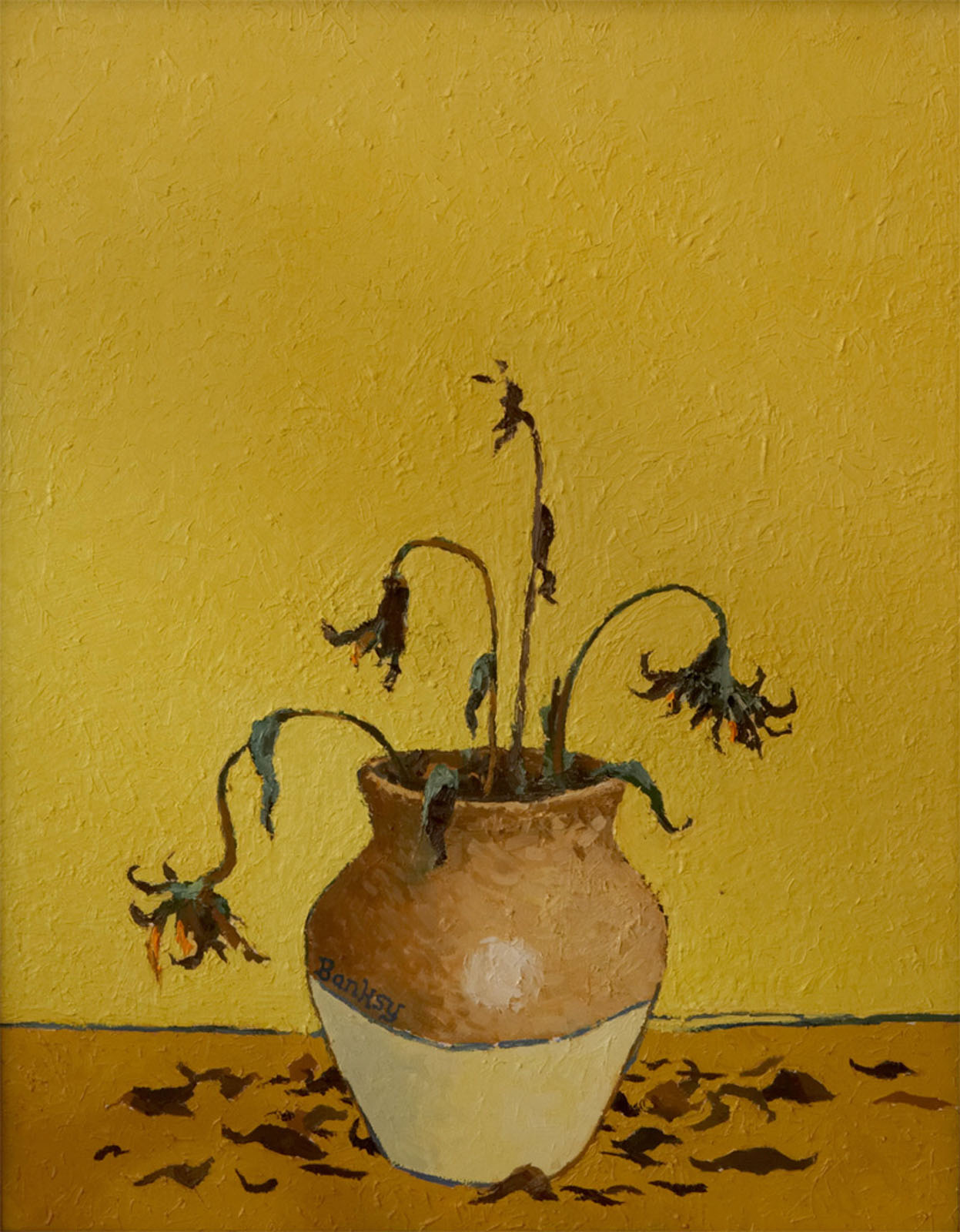 Banksy, Sunflowers from Petrol Station