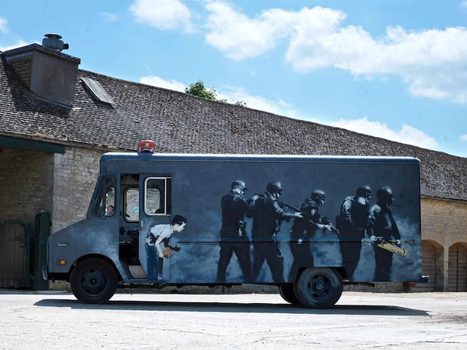 Banksy, SWAT Van