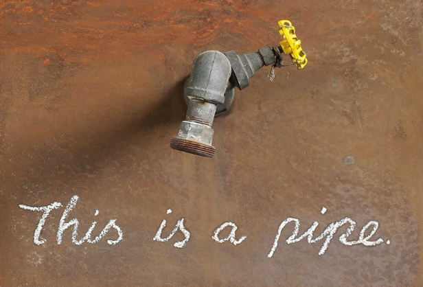 Banksy, This Is A Pipe