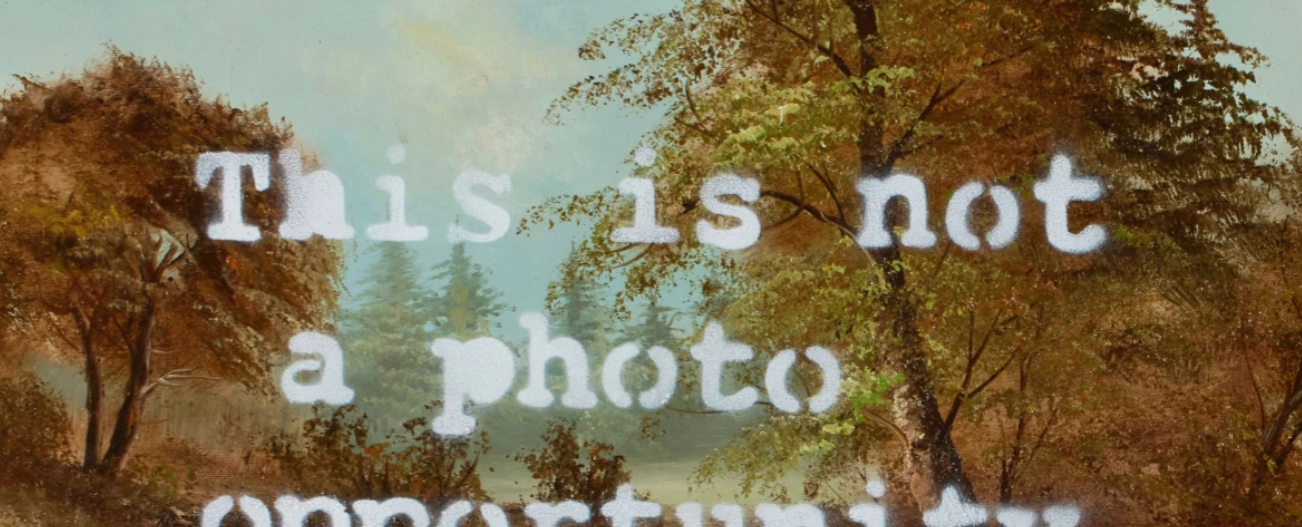 Banksy, This is Not a Photo Opportunity