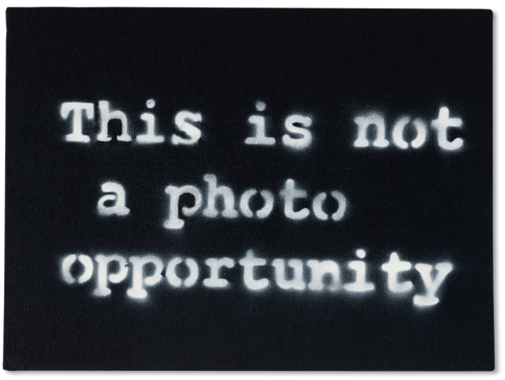 Banksy, This Is Not A Photo Opportunity CP/16