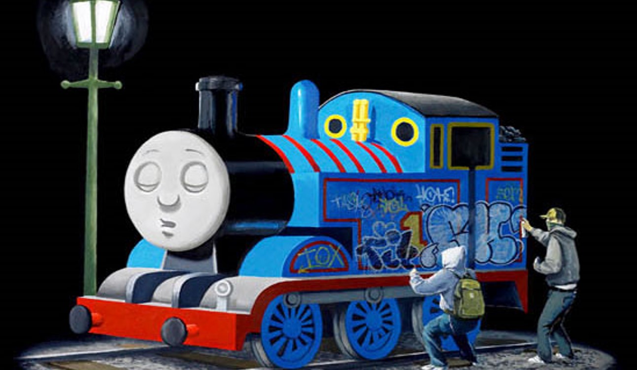 Banksy, Thomas The Tank Engine