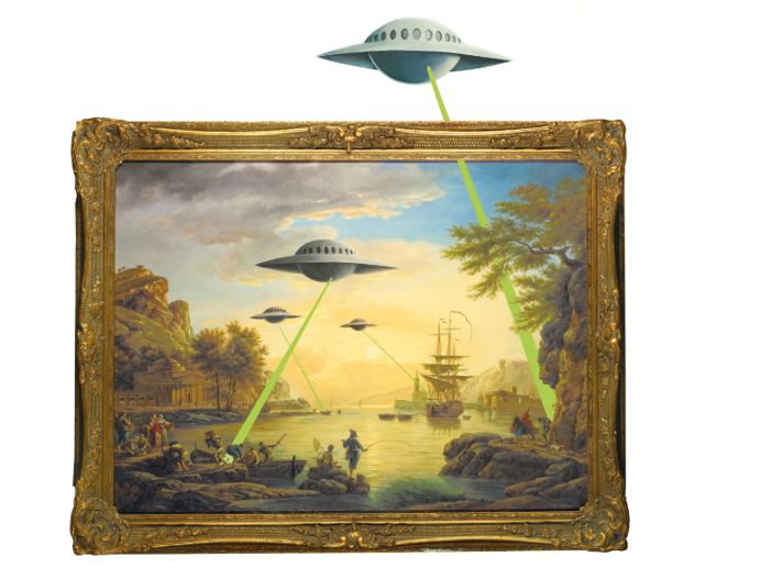 Banksy, UFO