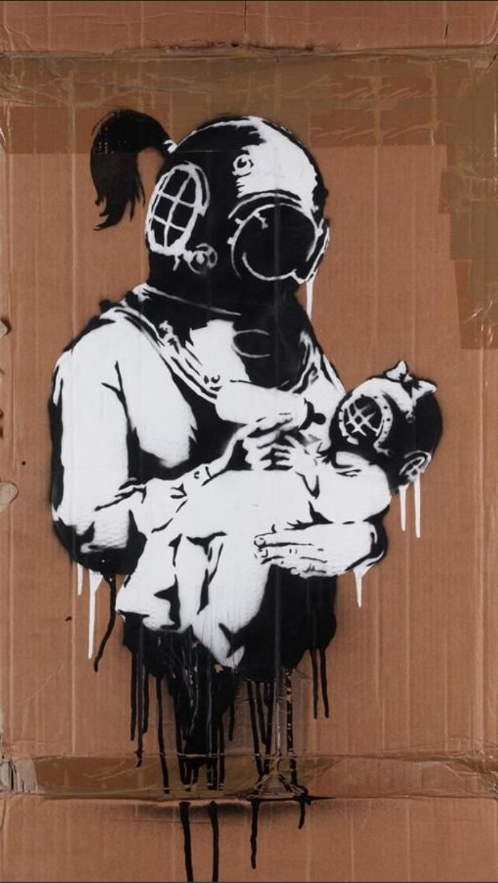 Banksy, Untitled (Mother and Child)
