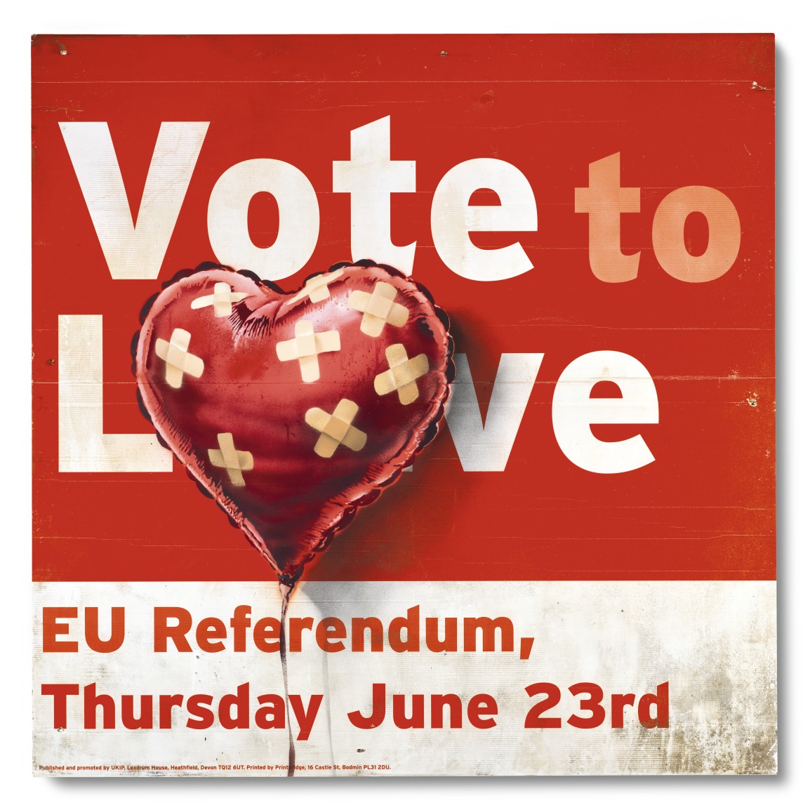 Banksy, Vote To Love