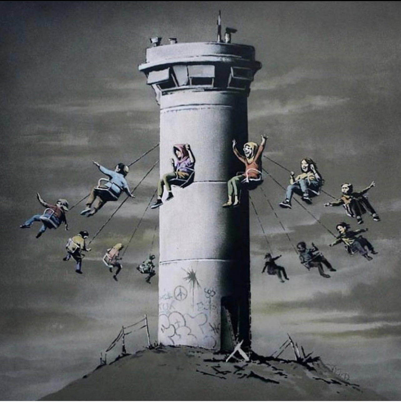 Banksy, Watchtower