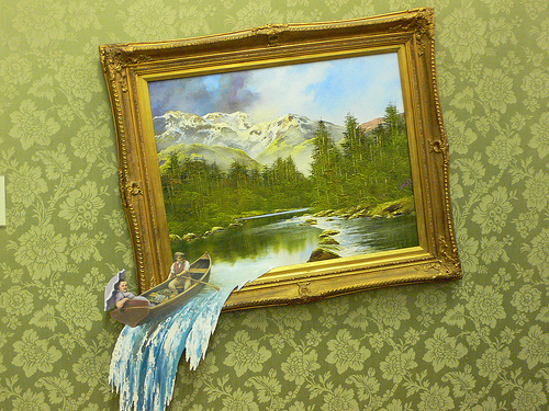 Banksy, The Waterfall
