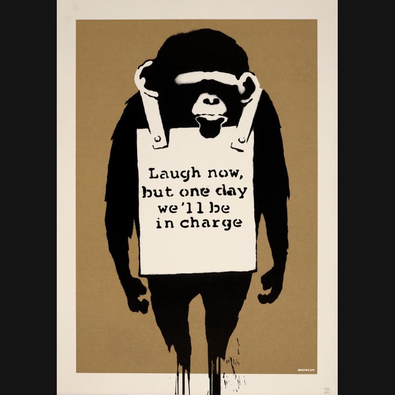 Banksy, Laugh Now