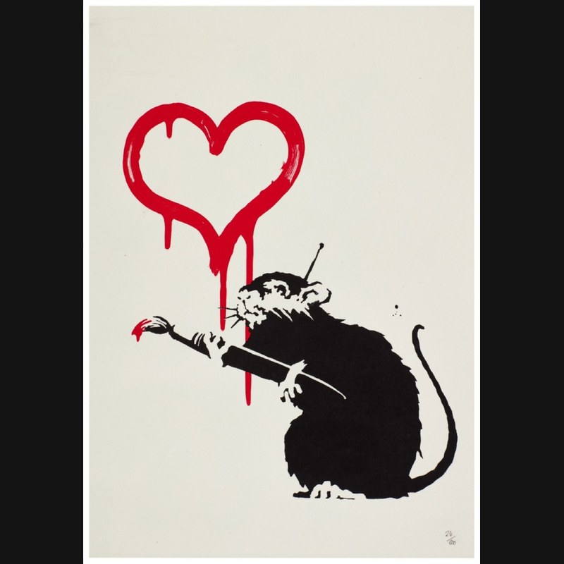 Banksy, Love Rat