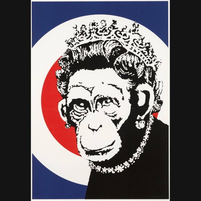 Banksy, Monkey Queen