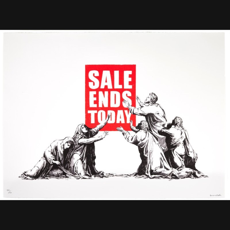 Banksy, Sale Ends (Version 2)