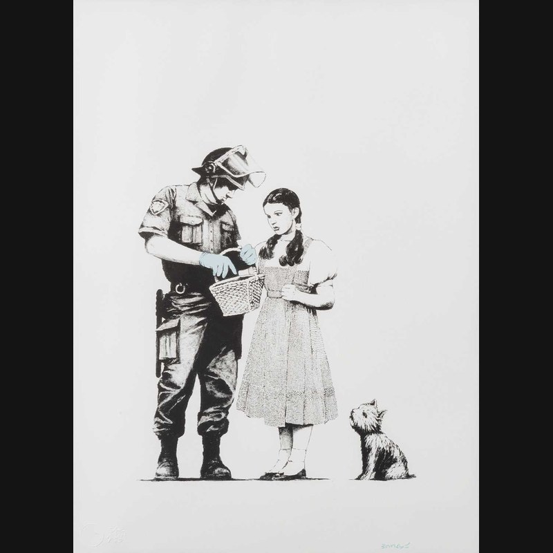 Banksy, Stop and Search