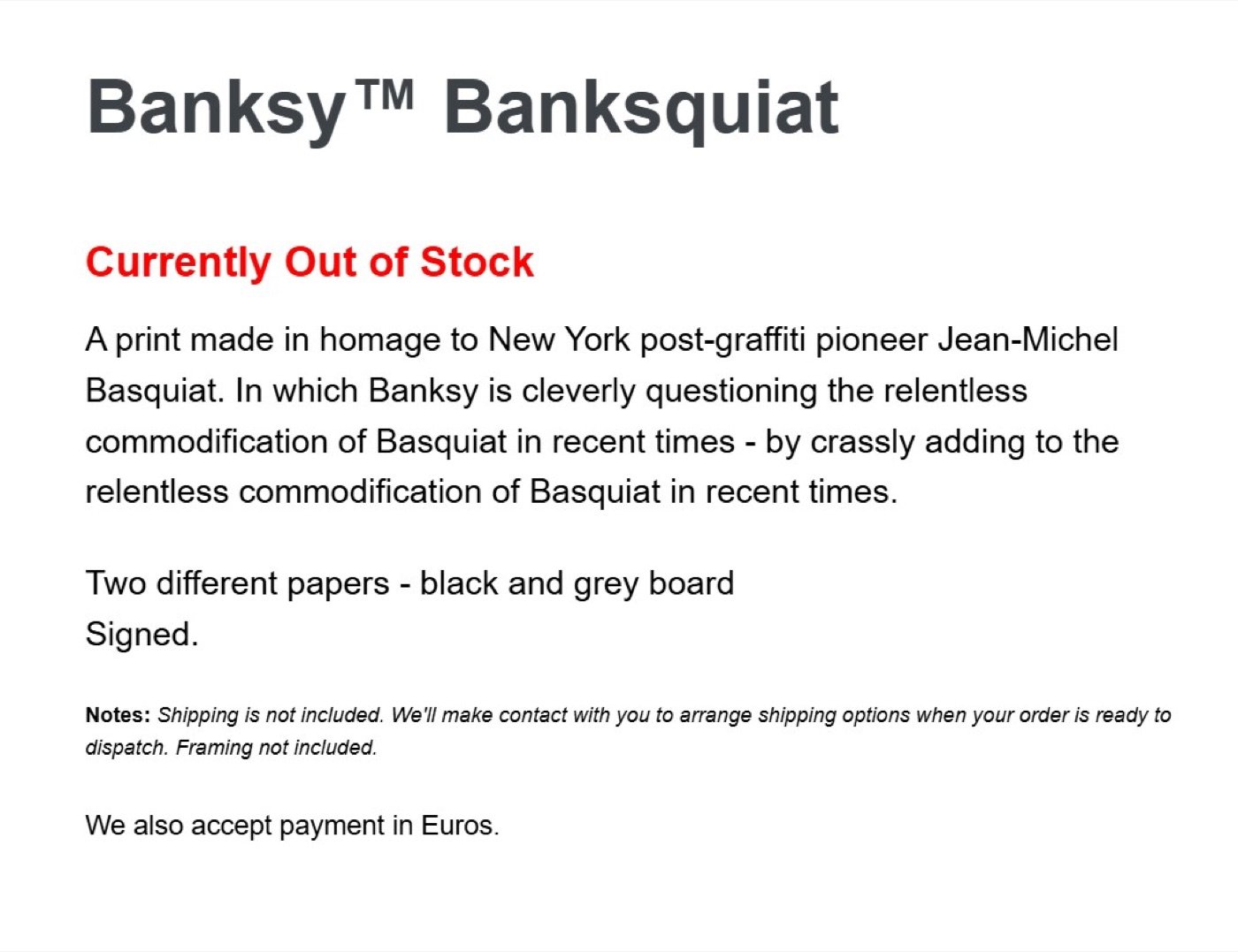 Banksquiat as listed on the Gross Domestic Product site.