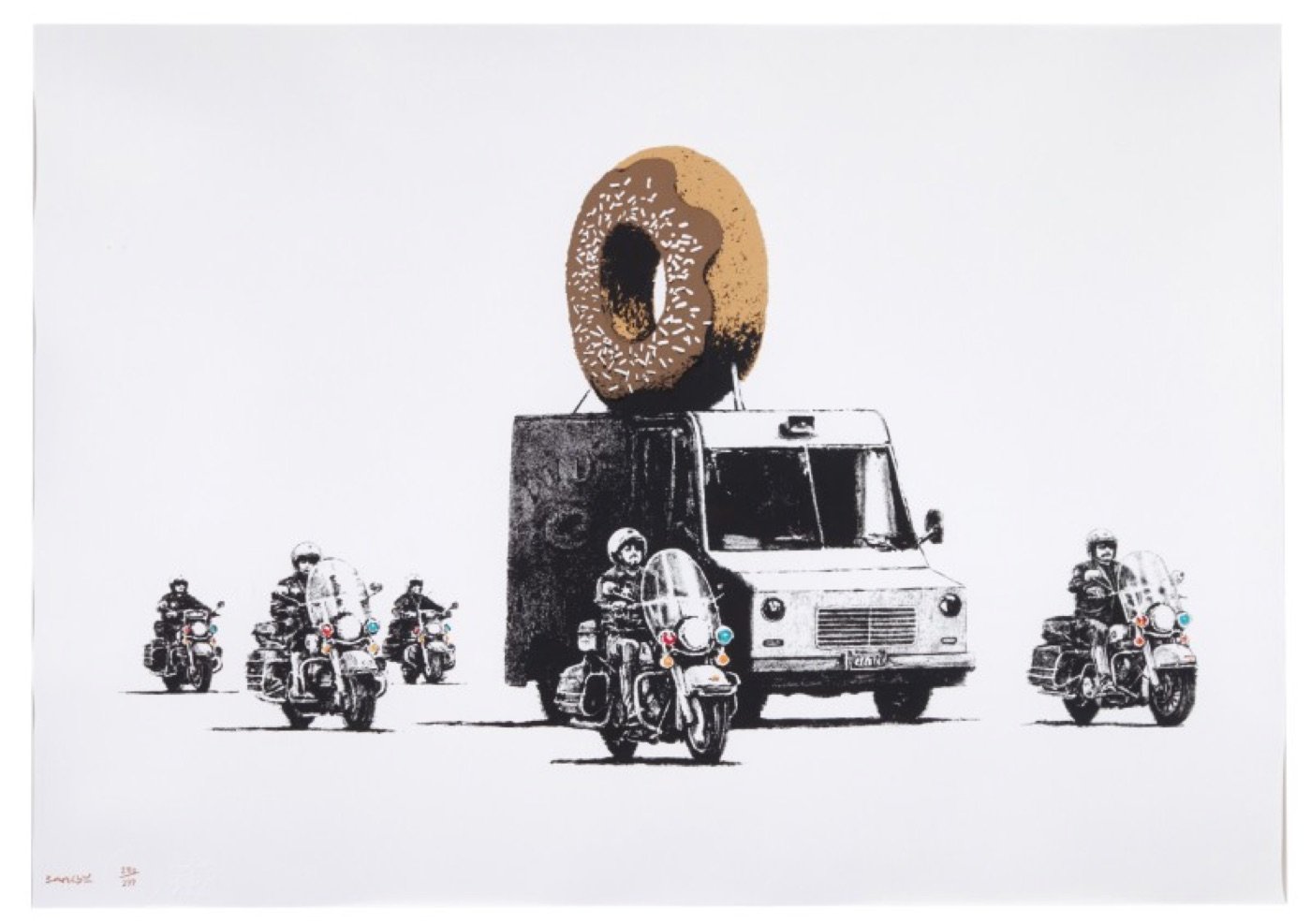 Donut (Chocolate), 2009. Edition: 299 signed.