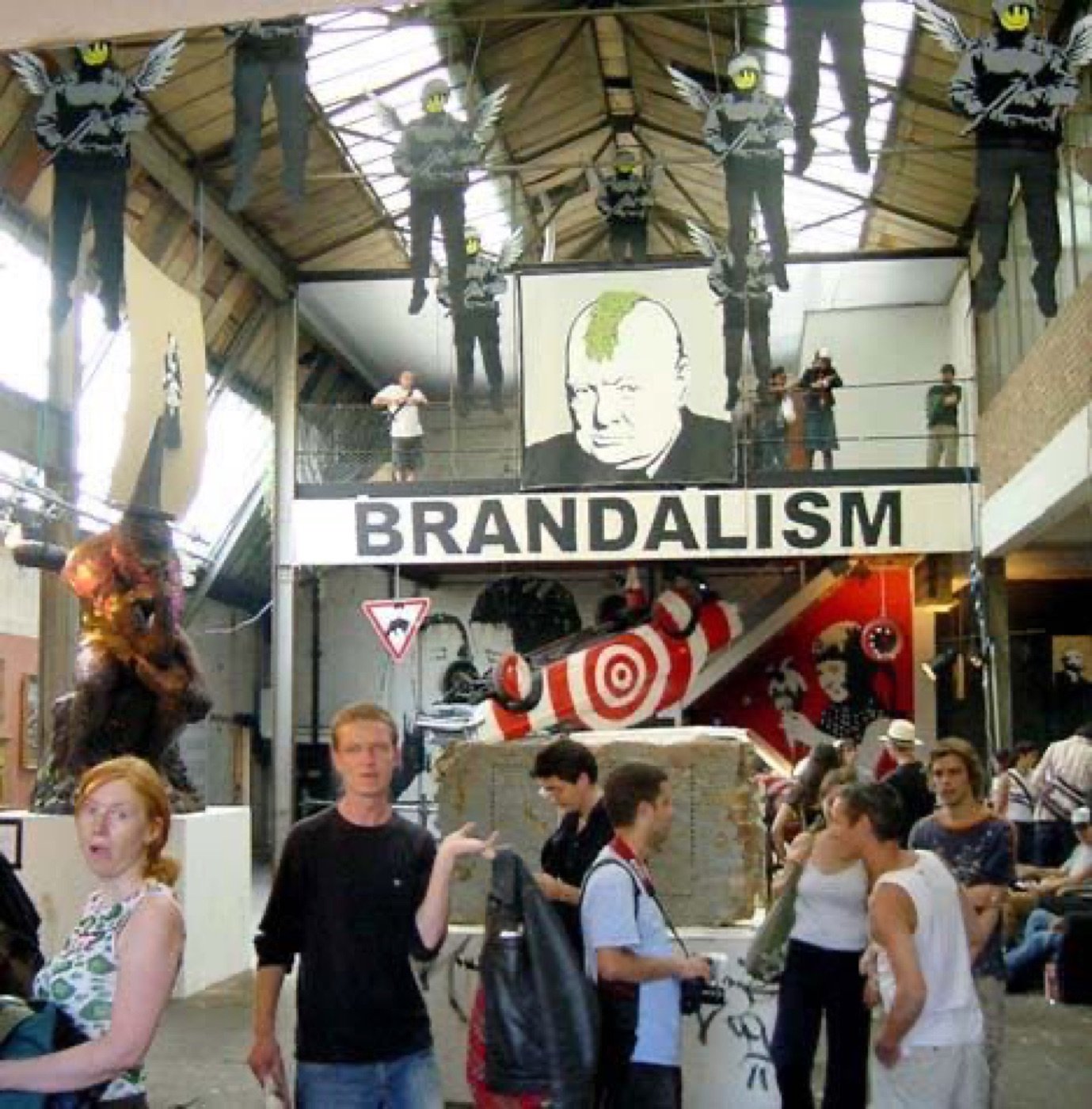 The Turf War exhibition, East London, 2003.