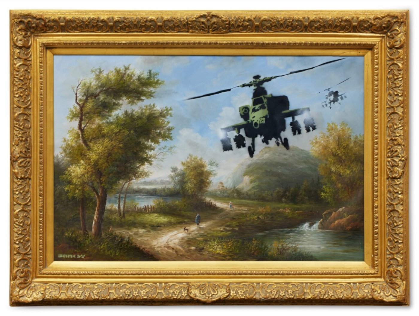 Vandalised Oil (Choppers), 2005